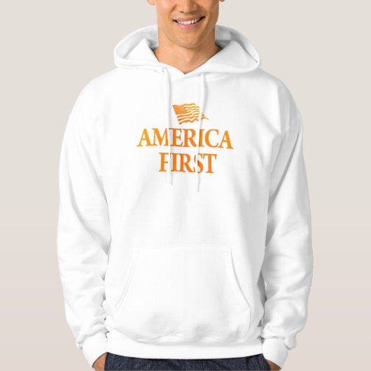 Veste À Capuche l'Amérique d'abord (Devant)