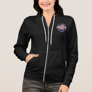 Veste À Capuche L'Amérique d'abord - T-Shirt