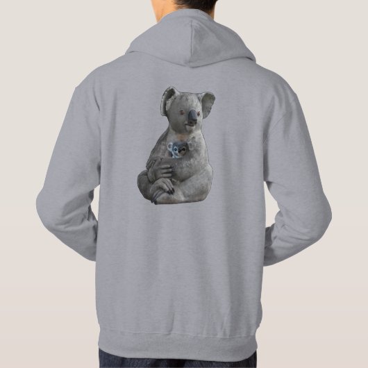 Veste À Capuche L'amour d'une mère (Dos)