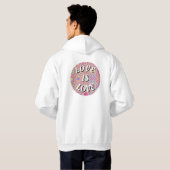Veste À Capuche L'Amour Est Une Fierté D'Amour   (Dos entier)
