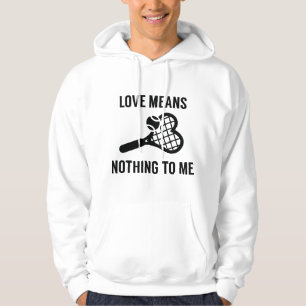 Veste À Capuche L'amour ne signifie rien pour moi