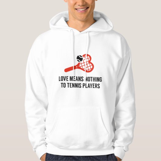 Veste À Capuche L'amour ne veut rien dire (Devant)
