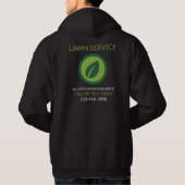 Veste À Capuche Landscaping & Lawn Care Crew (Dos)