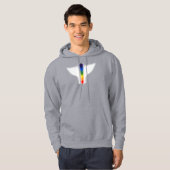Veste À Capuche L'Ange Des Chakras (Devant entier)