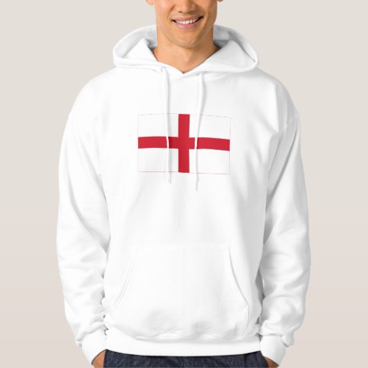 Veste À Capuche L'Angleterre - drapeau national anglais (Devant)