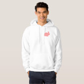 Veste À Capuche lapin lapin rose (Devant entier)