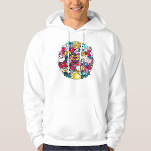 Veste À Capuche L'art gribouillé japonais