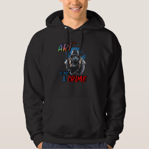 Veste À Capuche L'art n'est pas un crime