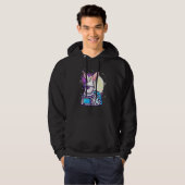 Veste À Capuche L'astronaute Rabbit - Dans l'espace (Devant entier)