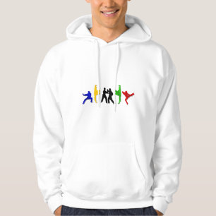 Veste À Capuche L'athlète des hommes d'arts martiaux de MIXED