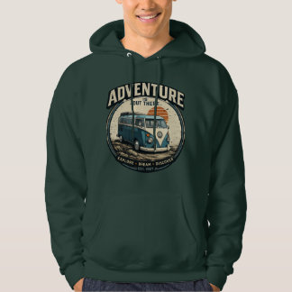 Veste À Capuche L'Aventure Est Là-Bas – Graphique de Fourgonnette
