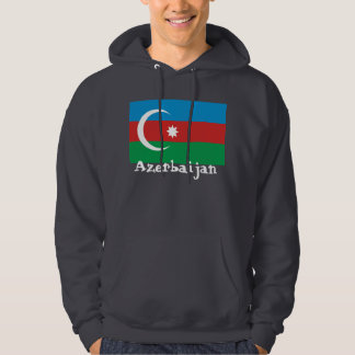Veste À Capuche L'Azerbaïdjan avec le drapeau
