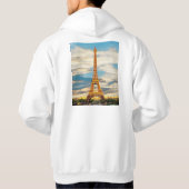 Veste À Capuche ldp TOUR EIFFEL - Paris - vue (Dos)