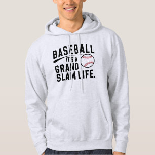 Veste À Capuche Le baseball c'est la vie grand slam