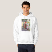Veste À Capuche Le bureau de poste Withypool de village (Devant entier)