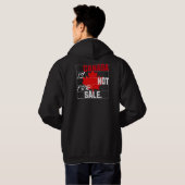 Veste À Capuche Le Canada n'est pas à vendre (Dos entier)