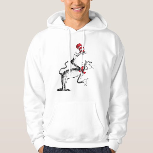 Veste À Capuche Le Chat Chapeauté S'incline (Devant)