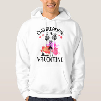 Veste À Capuche Le cheerleading est ma Saint-Valentin TTA