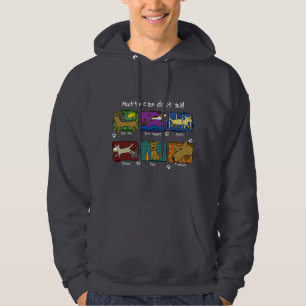 Veste À Capuche Le chien folâtre le sweatshirt à capuchon de