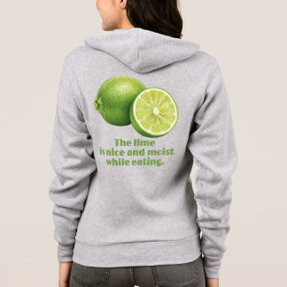 Veste À Capuche Le citron vert, juteux, fruit vert frais