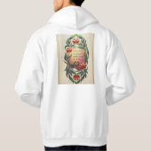 Veste À Capuche Le Cœur Souverain (Dos)