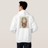 Veste À Capuche Le Cœur Souverain (Dos entier)