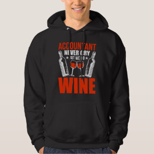 Veste À Capuche Le Comptable Ne Pleure Jamais Mais Fait Du Vin Cpa