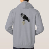 Veste À Capuche Le Corbeau d'Edgar Allan Poe (Dos)