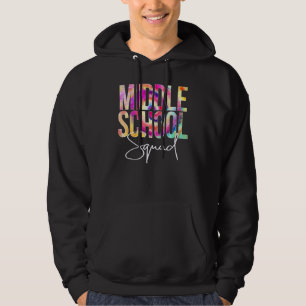 Veste À Capuche Le Corps De L'École Secondaire Tie Dye Retour À L'