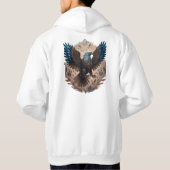 Veste À Capuche Le courage transcende les limites (Dos)