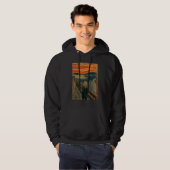 Veste À Capuche Le cri d'Edvard Expressionism Munch Art (Devant entier)