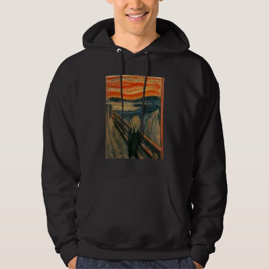 Veste À Capuche Le cri d'Edvard Expressionism Munch Art (Devant)
