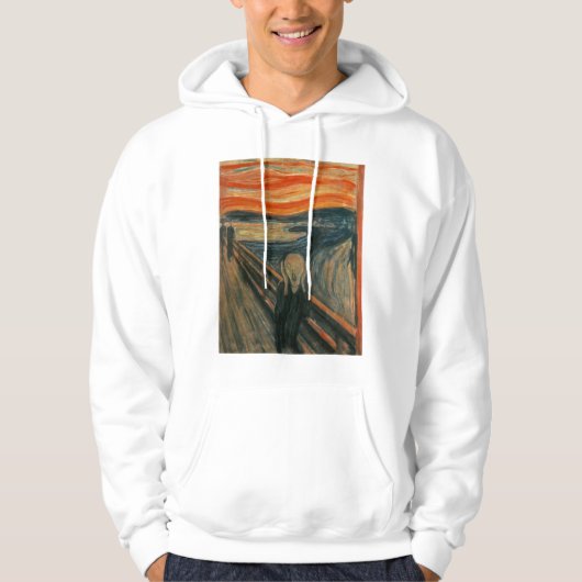 Veste À Capuche Le Cri - Edvard Munch (Devant)