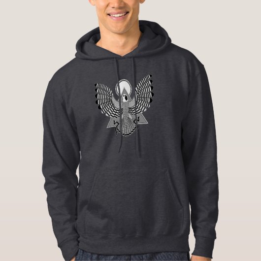 Veste À Capuche Le Dieu du Faucon (Devant)