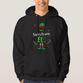 Veste À Capuche Le favori de Santa Elf Xmas appariement de Noël po