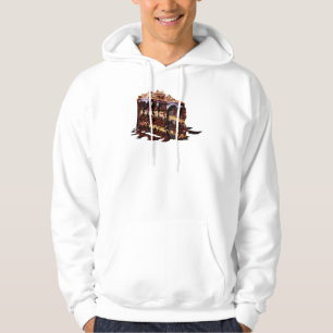 Veste À Capuche Le gâteau au chocolat multi-couche indulgent de Sl