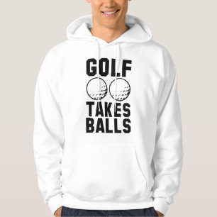 Veste À Capuche Le golf prend des balles