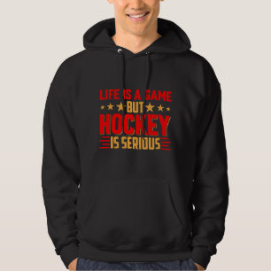 Veste À Capuche Le hockey est sérieux