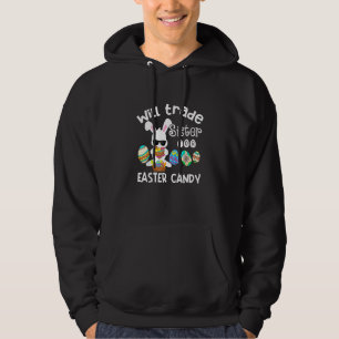 Veste À Capuche Le Lapin Mange Des Oeufs De Chocolat Vont Échanger