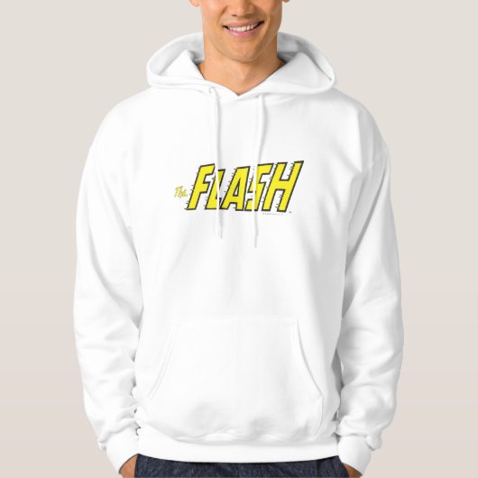 Veste À Capuche Le logo Flash Jaune (Devant)