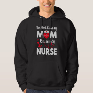 Veste À Capuche Le Meilleur Genre De Mère Soulève Une Infirmière M