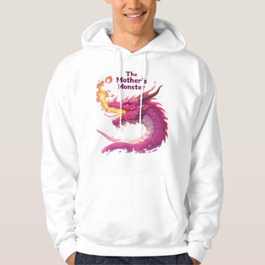Veste À Capuche le monstre de la mère (Devant)