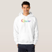 Veste À Capuche Le mot unique expressif et étrange de SlipperyJoe (Devant entier)