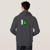 VESTE À CAPUCHE LE PAKISTAN (Dos entier)