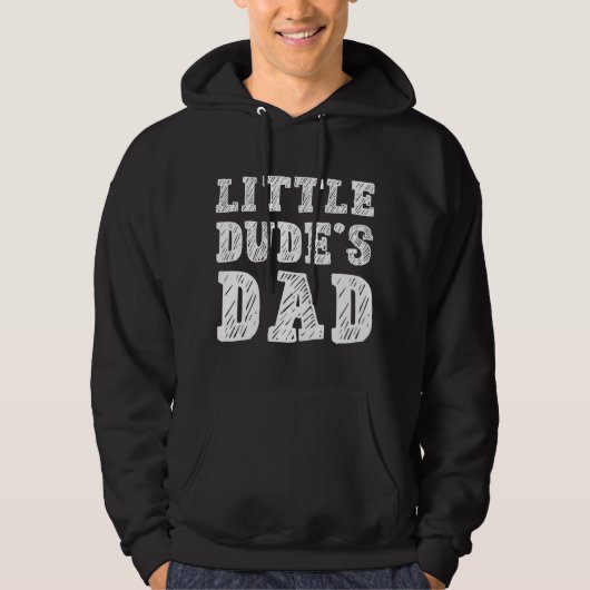 Veste À Capuche Le Papa du Petit Mec (Devant)