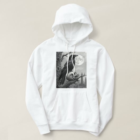 Veste À Capuche Le Perchoir du Corbeau (Design devant)