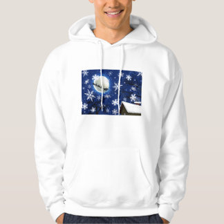 Veste À Capuche Le Père Noël Vient À La Ville Sweatshirt