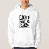 Veste À Capuche Le plan de Dieu (Devant)
