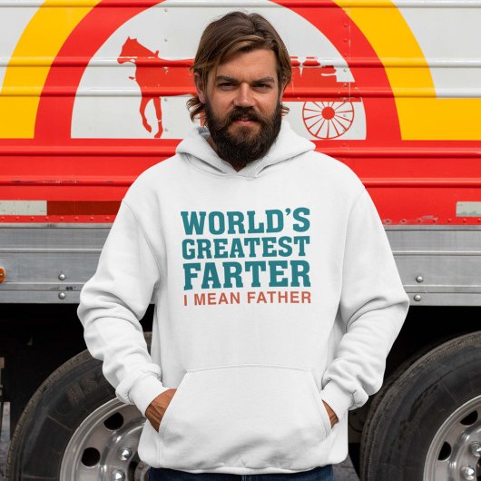 Veste À Capuche Le plus grand Farter du monde
