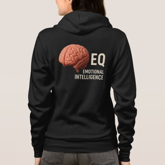 Veste À Capuche Le pouvoir de l'intelligence émotionnelle (Dos)